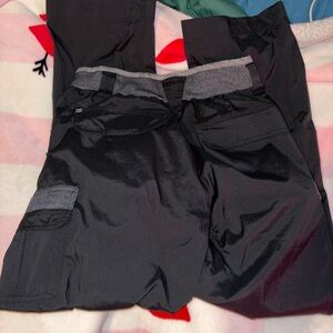 Lululemon cargo pants black and grey size 8